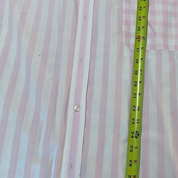 Scotch & Soda Light Pink Striped Button Down Shirt - Picture 2 of 7